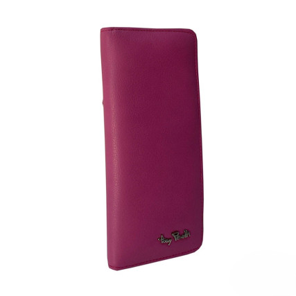 Женский кожаный кошелек TONY PEROTTI розовый Contatto 2701Z+RFID dalia – Фото 6