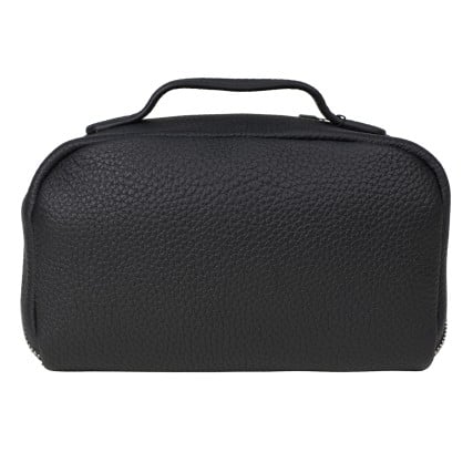 Женская кожаная косметичка Mike Browen черная MB7806black – Фото 4