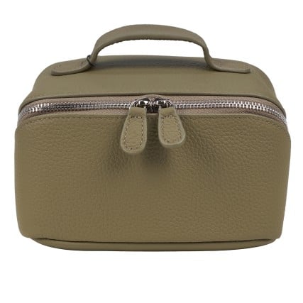 Женская кожаная косметичка Mike Browen тауп MB7806taupe – Фото 1