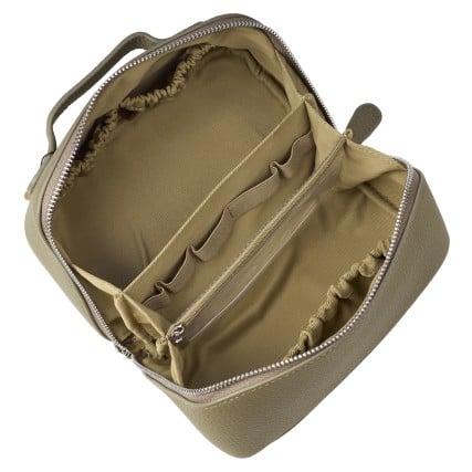Женская кожаная косметичка Mike Browen тауп MB7806taupe – Фото 6