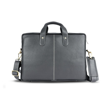 Кожаная сумка Hammonds Flycatcher серая LB105 GRY – Фото 4