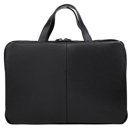 Кожаная сумка Karya черная 0873-45 – Фото 3