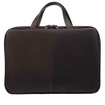 Кожаная сумка Karya коричневая 0873-31 – Фото 3