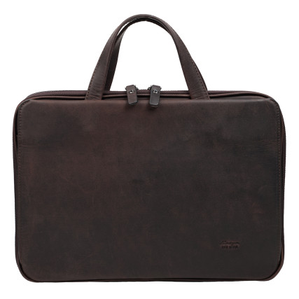 Кожаная сумка Karya коричневая 0873-31 – Фото 1