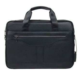 Кожаный мужской портфель Buffalo Bags черный M5014A