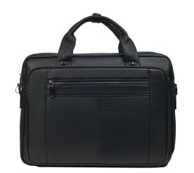 Кожаный мужской портфель Buffalo Bags черный M5079A