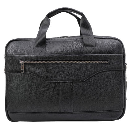 Кожаный мужской портфель Buffalo Bags черный M8824A – Фото 1