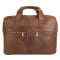 Кожаный мужской портфель Buffalo Bags коричневый M2019R