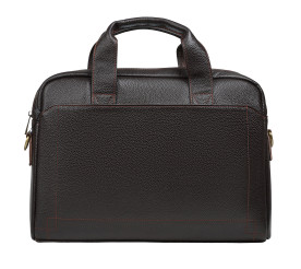 Кожаный мужской портфель Buffalo Bags коричневый M5006C-2