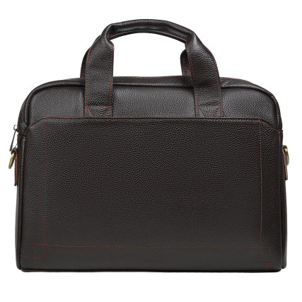 Кожаный мужской портфель Buffalo Bags коричневый M5006C-2 – Фото 1