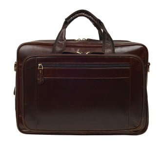 Кожаный мужской портфель Buffalo Bags коричневый M7320C Кожаный мужской портфель Buffalo Bags коричневый M7320C