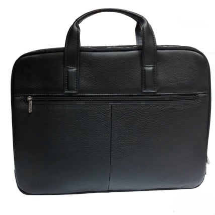 Кожаный мужской портфель TONY PEROTTI черный Newcontatto 9957 nero – Фото 2