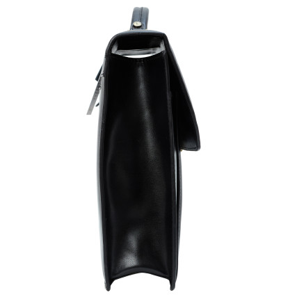 Кожаный портфель Katana (Франция) черный K63024-1 – Фото 3
