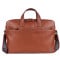 Мужская кожаная сумка Brampton London Commandeer 15,6" рыжая 64547 TAN