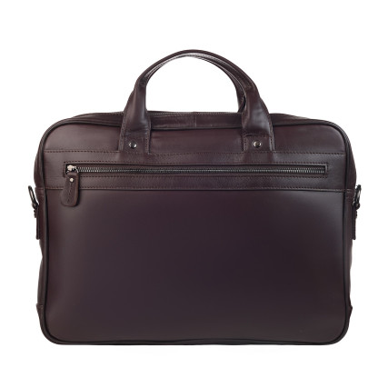 Мужская кожаная сумка Buffalo Bags коричневая M8979C – Фото 3