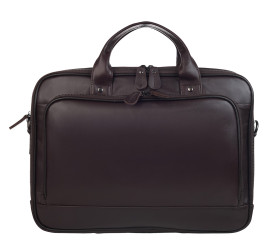 Мужская кожаная сумка Buffalo Bags коричневая M8979C