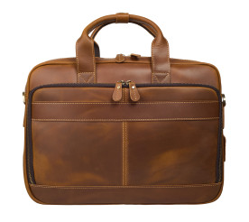 Мужская кожаная сумка Buffalo Bags рыжая M8368Q