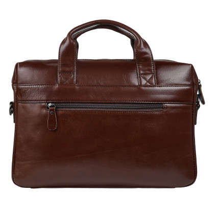 Мужская кожаная сумка Buffalo Bags светло-коричневая 7122C-3