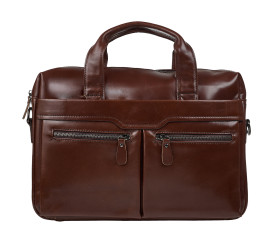 Мужская кожаная сумка Buffalo Bags светло-коричневая 7122C-3