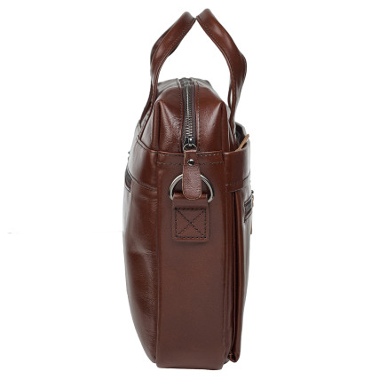 Мужская кожаная сумка Buffalo Bags светло-коричневая 7122C-3