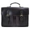 Мужская кожаная сумка портфель Buffalo Bags черная M9033A