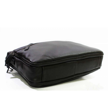Мужской кожаный портфель Katana (Франция) коричневый K89615-2 – Фото 3