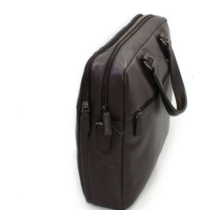 Мужской кожаный портфель Katana коричневый k81627-2