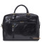 Мужской кожаный портфель Virginia Conti (Италия) черный VCm01388black