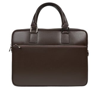 Мужской кожаный портфель Virginia Conti коричневый VCm01184choco Мужской кожаный портфель Virginia Conti коричневый VCm01184choco