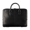 Мужской кожаный портфель Visconti Carl черный ML50 BLK