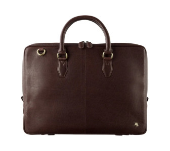 Мужской кожаный портфель Visconti Carl коричневый ML50 BRN Мужской кожаный портфель Visconti Carl коричневый ML50 BRN