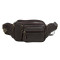 Мужская поясная кожаная сумка Buffalo Bags коричневая M8336C