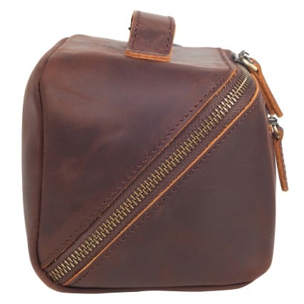 Несессер кожаный Buffalo Bags коричневый M3059C – Фото 3