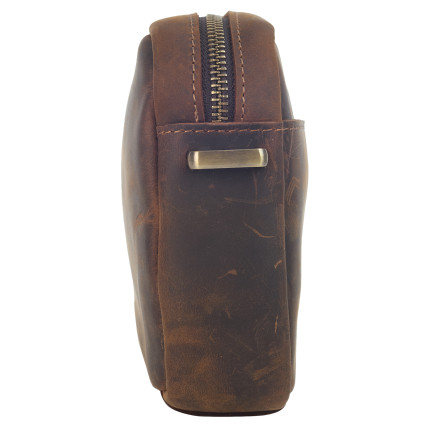 Несессер кожаный Buffalo Bags коричневый M6057C – Фото 4