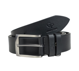 Кожаный ремень Affari Grande Pelle черный 310411200