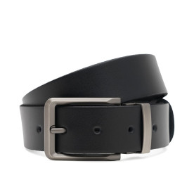 Кожаный ремень Borsa Leather черный 125v1fx109-black