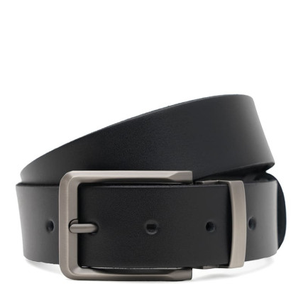 Кожаный ремень Borsa Leather черный 125v1fx109-black