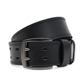 Кожаный ремень Borsa Leather черный 125v1fx114-black