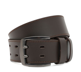 Кожаный ремень Borsa Leather коричневый 125v1fx116-brown