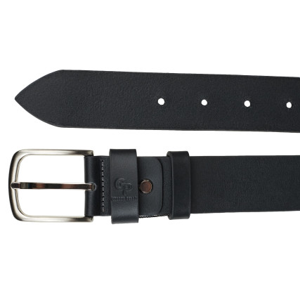 Кожаный ремень Classico Grande Pelle черный 410012300