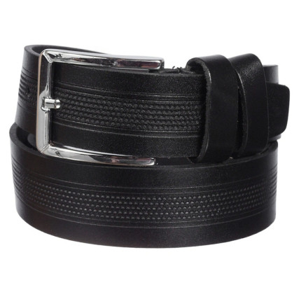 Кожаный ремень Y.S.K черный 4-3065-1 – Фото 1