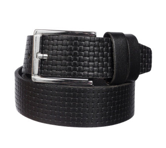 Кожаный ремень Y.S.K черный 4-3073-1