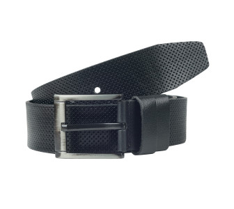 Кожаный ремень Y.S.K черный 5-3097-1