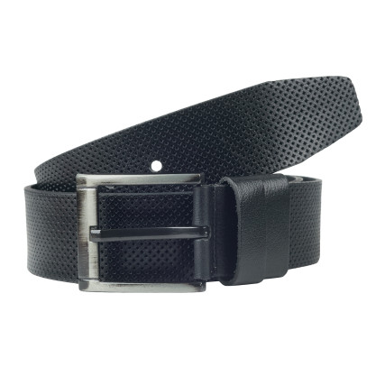 Кожаный ремень Y.S.K черный 5-3097-1 – Фото 1