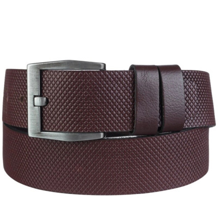 Кожаный ремень Y.S.K коричневый 4-3055-2 – Фото 1