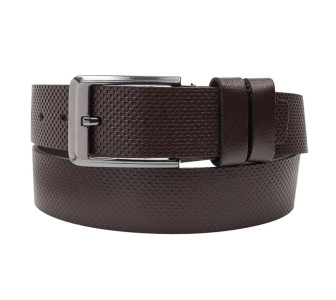 Кожаный ремень Y.S.K коричневый 5-2097-2