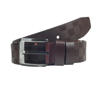 Кожаный ремень Y.S.K коричневый 5-2105-2