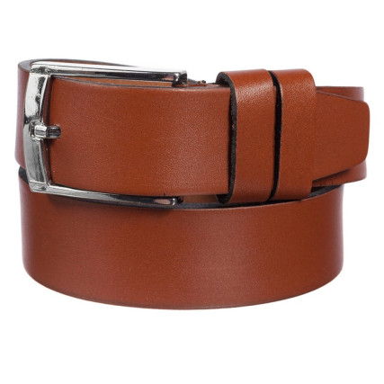 Кожаный ремень Y.S.K рыжий 4-2007-3 – Фото 1