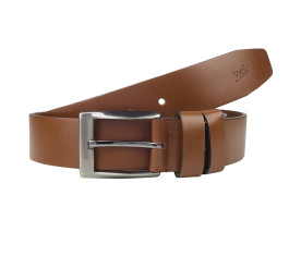 Кожаный ремень Y.S.K рыжий 4-2007-4