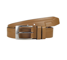 Кожаный ремень Y.S.K рыжий 4-2085-4